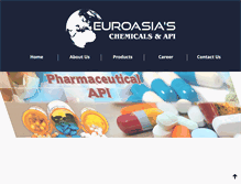 Tablet Screenshot of euroasiachem.com